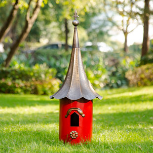 Image showcasing Free Standing Bird Houses You'll Love | Wayfair
